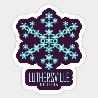 Luthersville Georgia Sticker